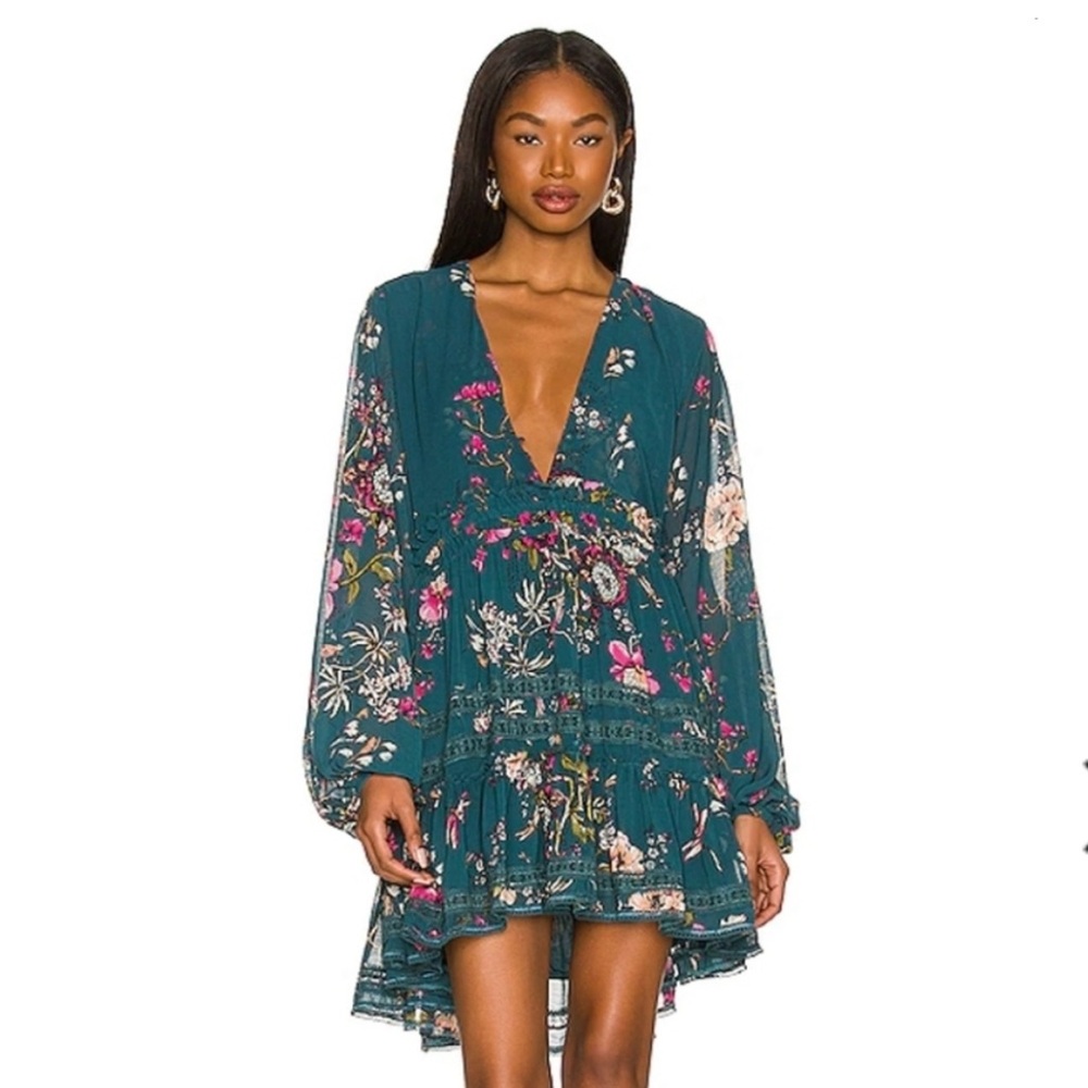 Free People Cherry Blossom Mini Dress